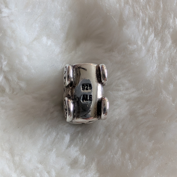 Authentic Pandora Baby Carriage Charm Sterling Silver 925 ALE Baby Pram New Mom - Picture 3 of 5